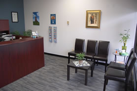 Waiting area for Cruzado Dentures