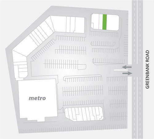 PizzaCraft Location map