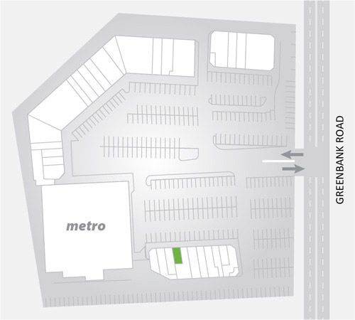 Sushi Sama Ottawa Location map