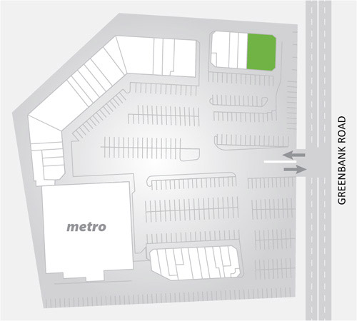 Tim Hortons Location map